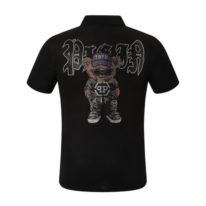 New-2024ss Black POLO shirt