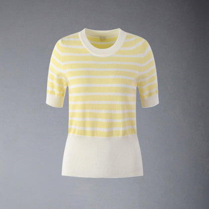 MR.TOM  Women Stripe T-shirt