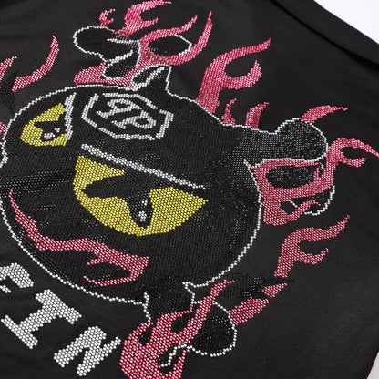New-2024ss Flame POLO shirt