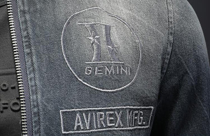 New-DSQ2 Distressed Denim Jacket