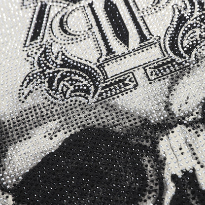 New-25ss Hot stamping T-shirt