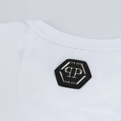 New-Hot stamping T-shirt