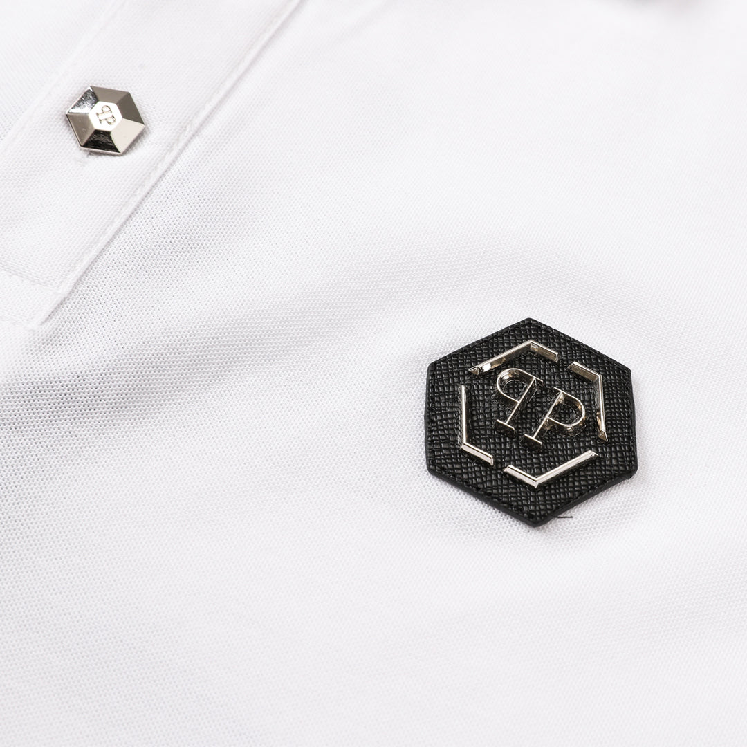 New-2024ss White POLO shirt