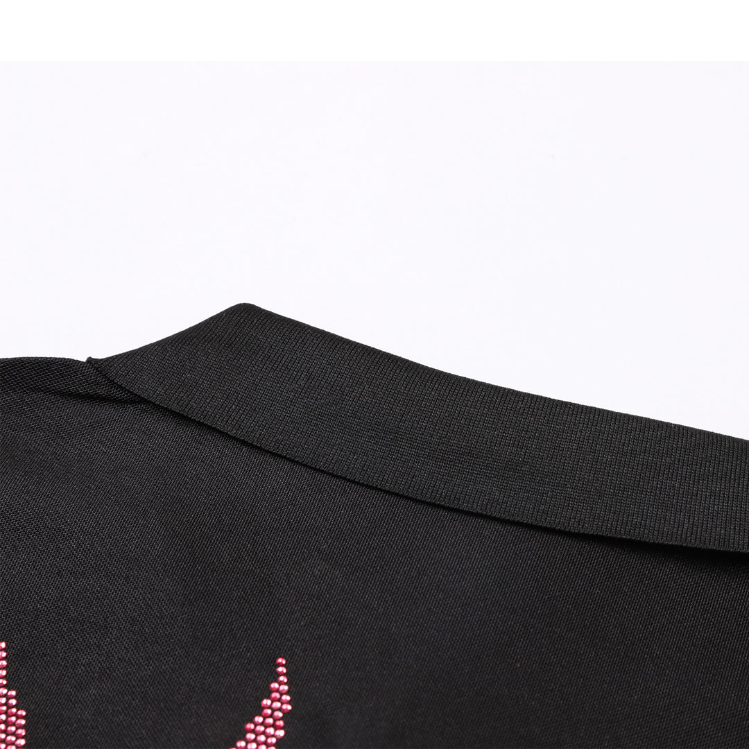 New-2024ss Flame POLO shirt