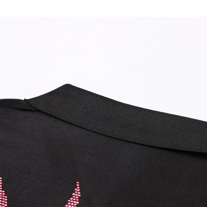 New-2024ss Flame POLO shirt