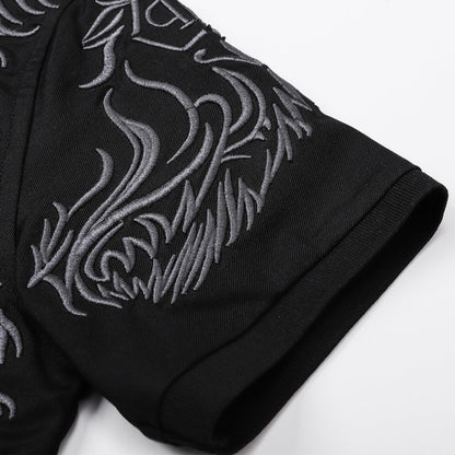 New-Hot drill POLO shirt