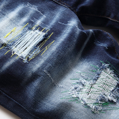 New-D2 diamond embroidery Jeans