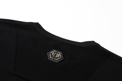 New-Black Fleece Sweatshirt