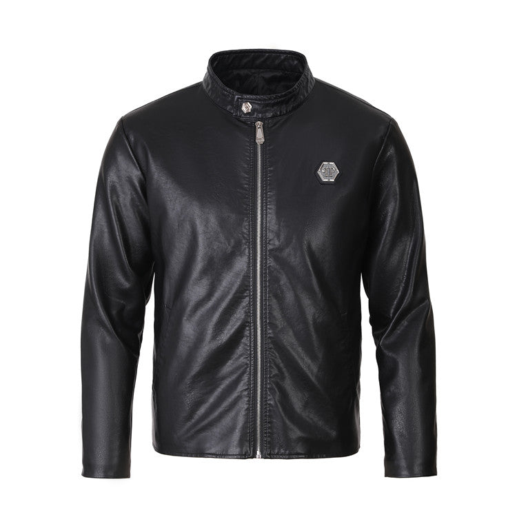New-Men Cowhide Jacket