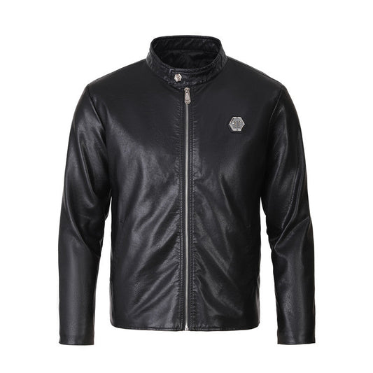 New-Men Cowhide Jacket