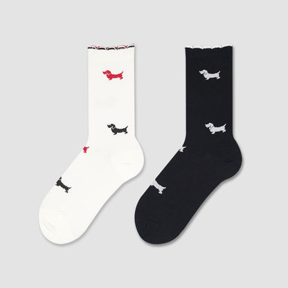 2025ss Four stripe socks