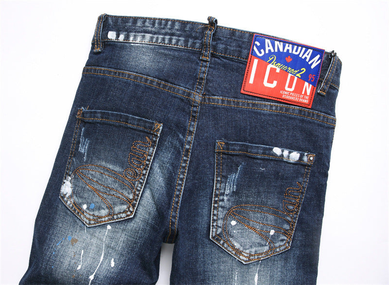New-DSQ2 25ss Ripped Jeans
