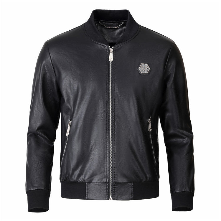 New-2025ss Man Cowhide Jacket