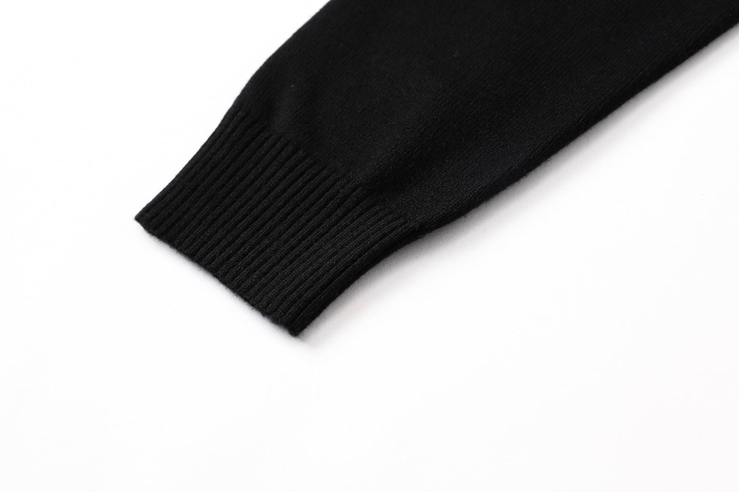 New-Black Fleece Sweatshirt