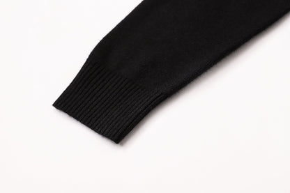 New-Black Fleece Sweatshirt