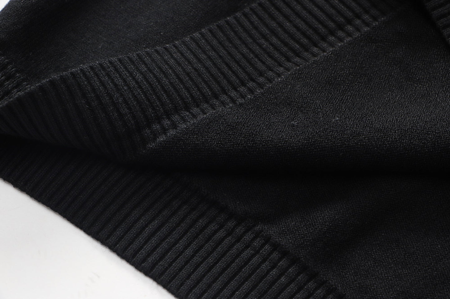 New-Black Fleece Sweatshirt
