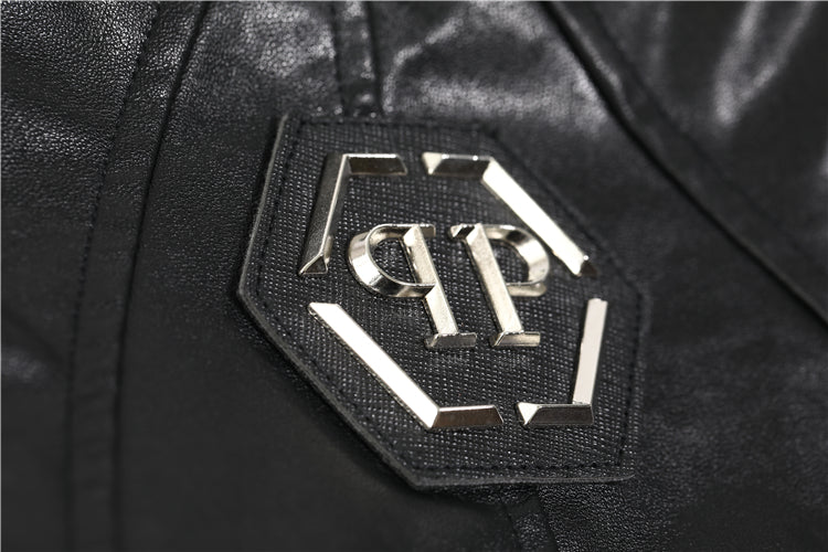 New-Black Cowhide Jacket