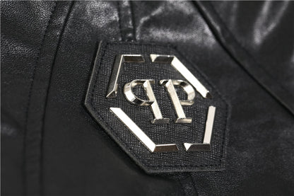 New-Black Cowhide Jacket
