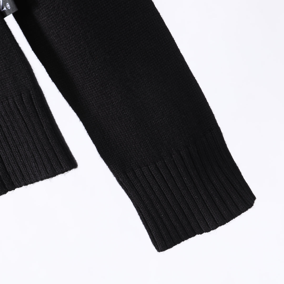 New-black Fleece Sweatshirt